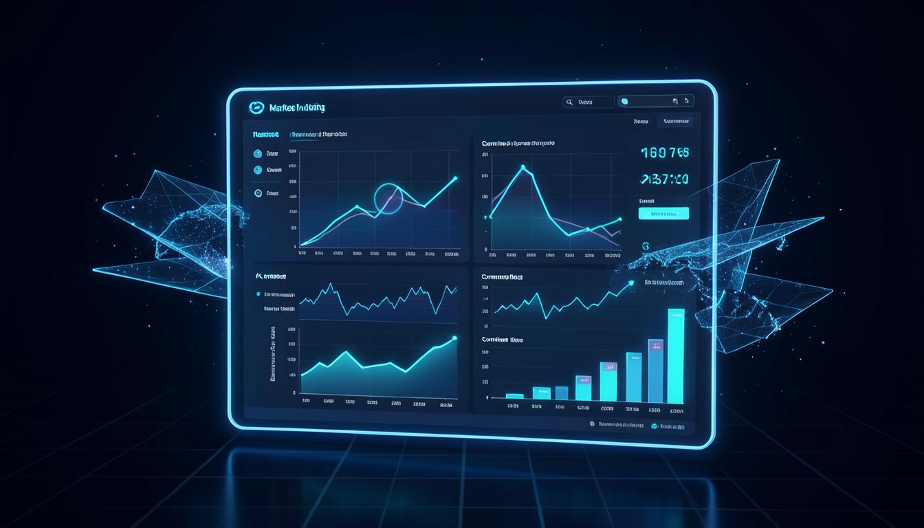 Dashboard de métricas de tráfego pago